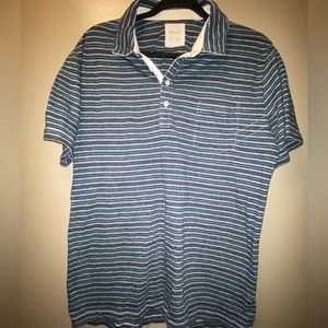 Billy Reid striped polo